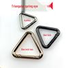 Alloy Triangle Snap Hook for DIY Bag Modification and Key Hardware