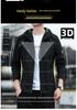 Men's Trendy Windproof Hooded Jacket for Autumn/Winter Outdoor Sports