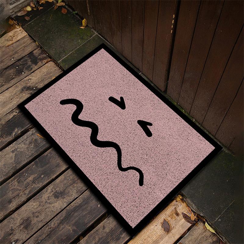 Cartoon Anti-slip Door Mat: Funny, Dirt-resistant, Cuttable Entrance Floor Mat