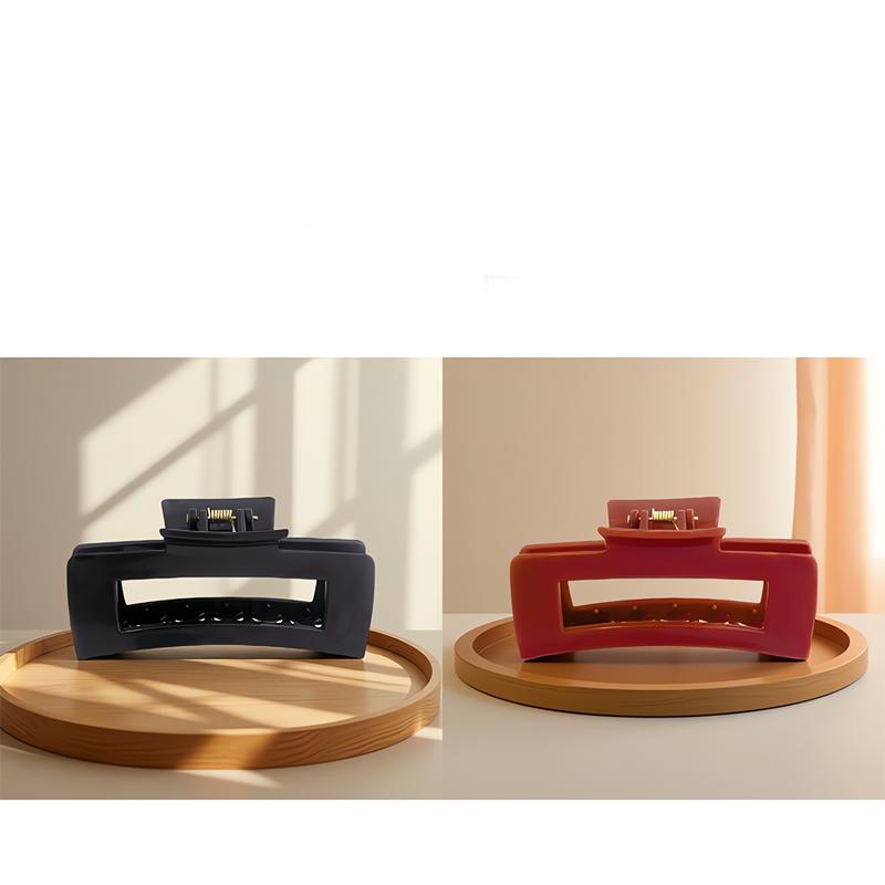 1/2/4 Pcs Soft Silicone Shark Hair Clips for Women Protective Elastic Hair Clip Back Head Durable Flexible Unsnappable Claw Clip