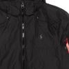 Polo Ralph Lauren SS23 Embroidered Stand Collar Hooded Down Jacket Men Jacket Black 710761907-001