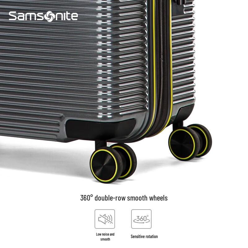Samsonite 20-inch Carry-on Expandable Luggage with TSA Lock - Silver