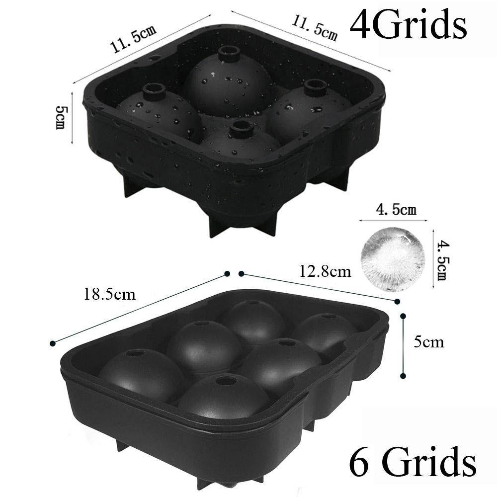 Ice Cream Whisky Baking Tool Ice Hockey Mold Bar Accessories Silicone Mould Ice Ball Cube Tray
