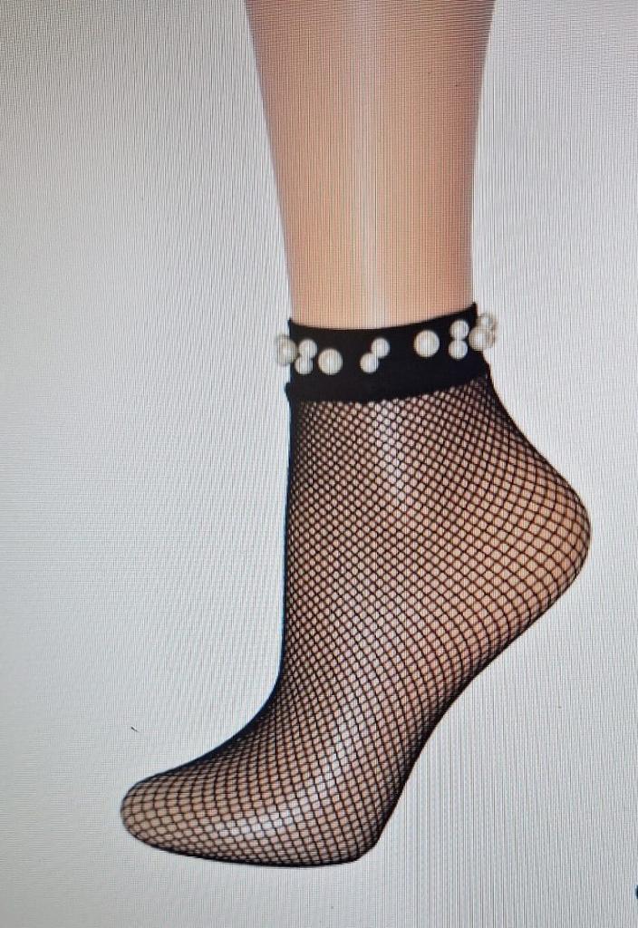 Magnetis Pearl Fishnet Socks Magnetis