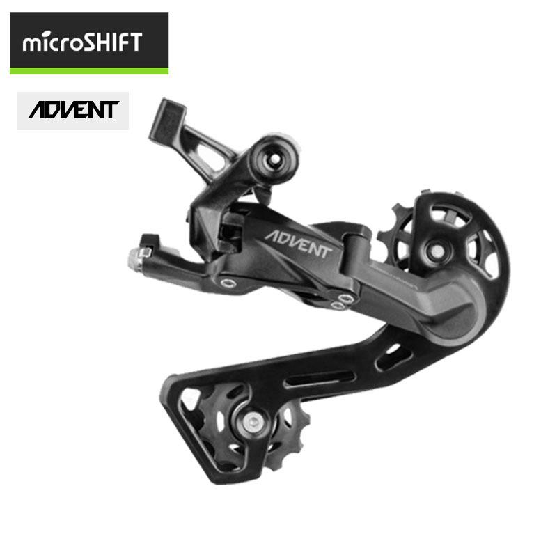 Microshift Advent 1x9 MTB Derailleur Kit: Achterderailleur, Shifter, 42T Cassette