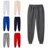 Pantaloni da jogging casual neri da uomo Tuta sportiva Pantaloni sportivi Abbigliamento sportivo Palestra Pantaloni da casa Coulisse Streetwear Bianco Taglie forti
