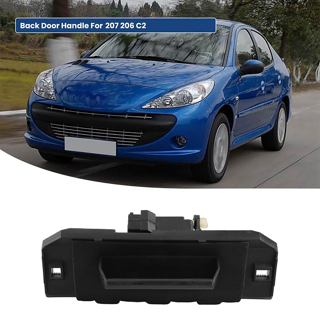 Car Tail Door Opening Panel 8726Q0 8726Z6 9686123880 for Peugeot 206 207 Door Handle Automotive Accessories Repair Part