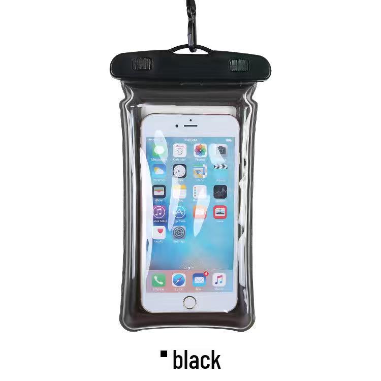 Waterproof Touchscreen Phone Pouch for Swimming and Rafting - Self-Sealing Transparent Case
