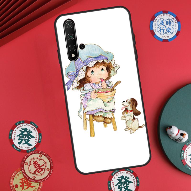 Sarah Kay pattern For Huawei Nova 11 Pro 9 10 SE Y70 Y60 Y90 Y61 Y91 Y73 Y72 12s 12i 11i 8i P30 P40 Lite Case