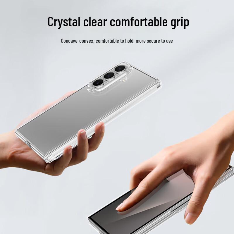 Purecolor Transparent Case for Samsung Galaxy Z Fold7