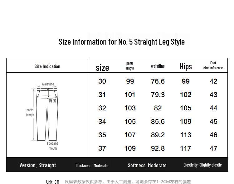 Peacebird Men's Tencel Straight-Fit Denim Jeans