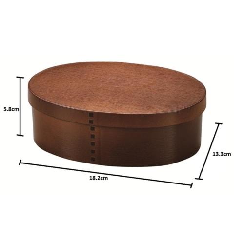 Tatsumiya Bento Box, Antibacterial Coating, Magewappa, Single Tier, Made In Japan, Large, Light Brown