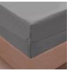 6-Sides Fully Enclosed Waterproof Mattress Cover with Zipper Dust-proof Fitted Sheet for Double Bed, Twin, Full, Queen, King