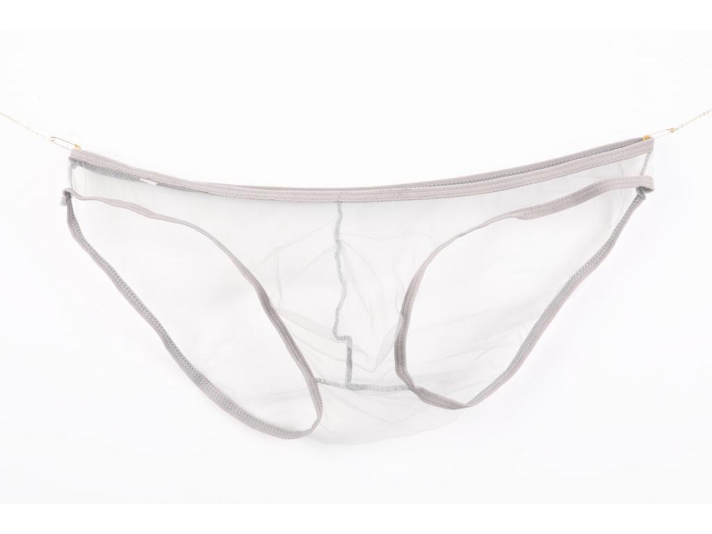 Slip bărbați din plasă cu talie joasă - Mărime mare C-034