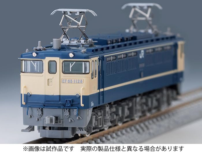 TOMYTEC TOMIX N Gauge JR EF65 1000 Series Shimonoseki General Rolling Stock Depot Gray Bogie Railway Model Electric Locomotive 12101