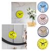 Compacts Sution Cup Adhesive Small Wall Clock Accurate Movement Anti Fog Design Bathroom Clock For Home Dorm Workshop