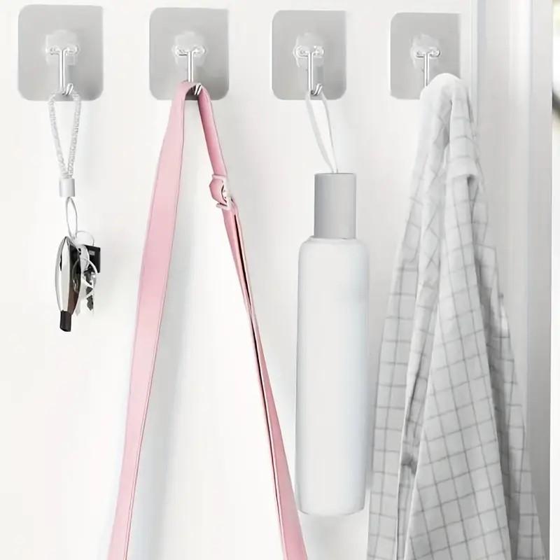1PCS Set of Transparent Adhesive Hooks for Multifunctional Hanging