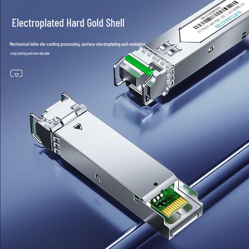 SAMZHE 10G SFP+ 1310nm 20km Single-Mode Fiber Optical Module Pair