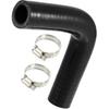 1 Set 19mm 0.75" ID 90 Degree Elbow Engine Silicone Hose Black Stylish Design