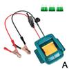 Car Jumper Cables for Makita/Milwaukee 18V 20V Li-ion Batteries Auto Accessories Adapter Car Supercharger Cables F8W3