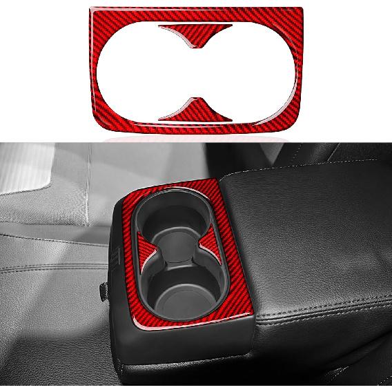 Car Sticker Carbon Fiber Center Console Gear Shift Indicator Panel Cover Trim for Ford Ranger XLT Lariat XL      Decal Accessories Red