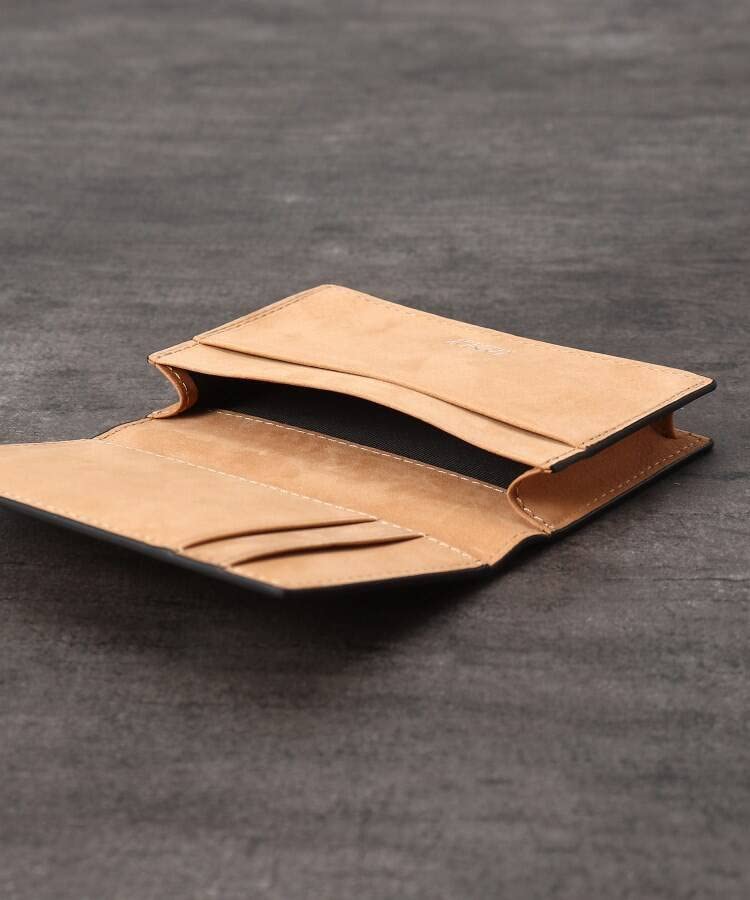 Business Card Holder Mesh Business Card Case 07001522 Dark Gray [Takeo Kikuchi] [Mini Leather] Men's (513) 00(SS)