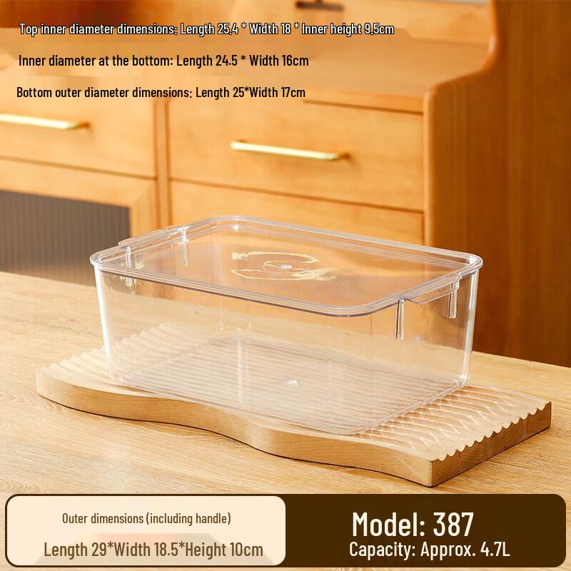 Food-Grade Plastic Refrigerator Storage Container