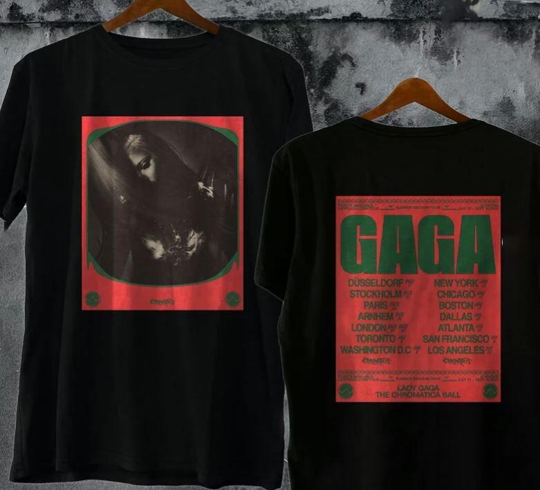 

Lady Gaga The Chromatica Ball t-shirt, The Chromatica Ball Tour Shirt XL