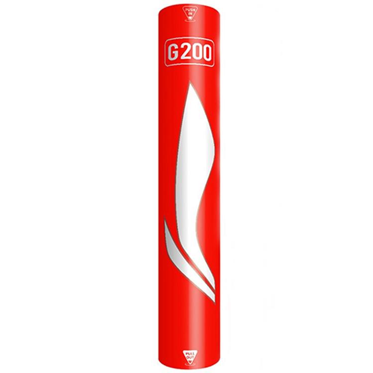 Li Ning G200 Goose Feather Shuttlecock 12 Pack Goose Feather Match Ball Shuttlecocks AYQR014-4000 G200