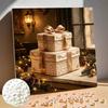 DlY Mini Framed Pearl Painting Kit Beads Christmas Gift Box Canvas Home Decor Painting