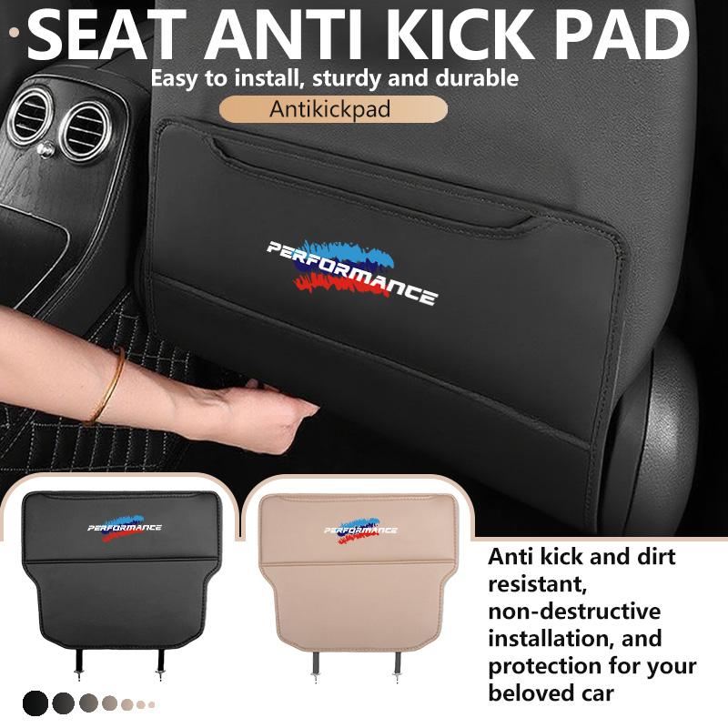 Car Seat Anti Kick Pad Front Seat Protective Anti Scratch Pad For BMW Performance 1 3 5 7 Series M E93 F20 iX1 iX2 iX3 iX5 iX6