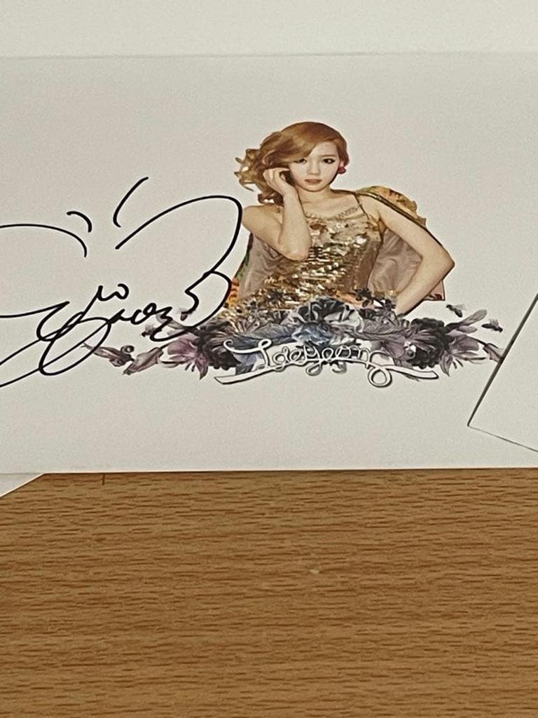 [USED] Girls' Generation TTS CD signed