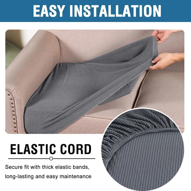 Kanapé Üléspárna Huzat Bútorvédő Háziállatok Gyerekek Stretch Mosható Levehető Csúszóhuzat Kanapéhuzat Kanapéhuzatok