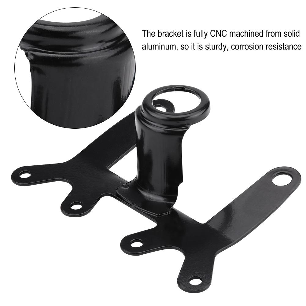 Universal Motorcycle Instrument Bracket Tachometer Speedometer Odometer Mount Stand Support