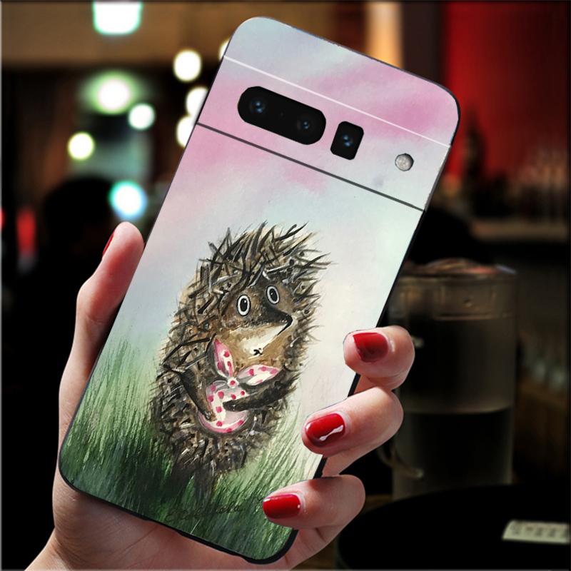 

Phone Case For Google Pixel 10 Pro XL 9 Pro XL 9A 8 7 6 Pro Pixel 8A 7A 6A Pixel 8 7 6 5 hedgehog Google Pixel 5