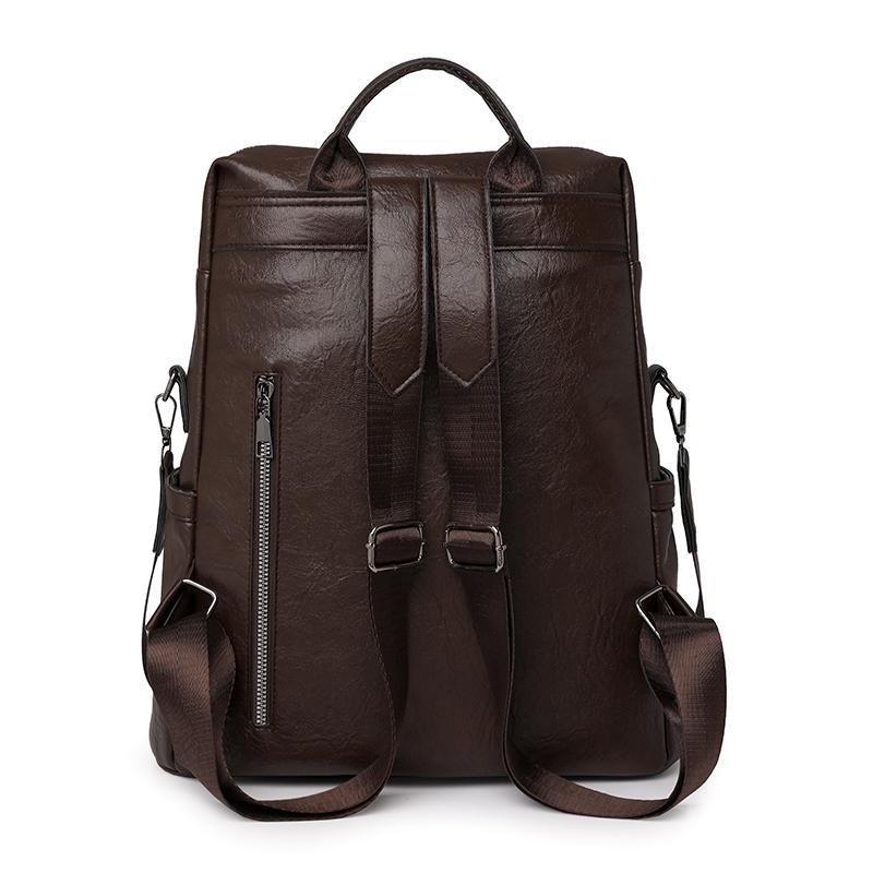 Women's Backpack Color Contrast Outdoor Travel Backpack Dual-use Shoulder Bag