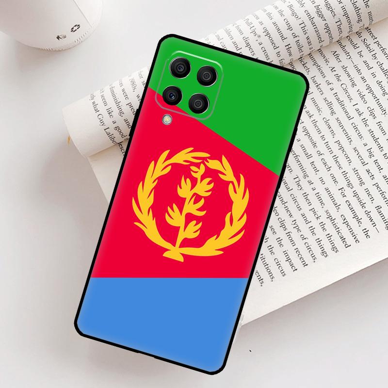 Eritrea Flag Case For Samsung Galaxy M21 M31 M13 M33 M53 M15 M35 M55 M16 M36 M56 M12 M32 M52 M14 M34 M54