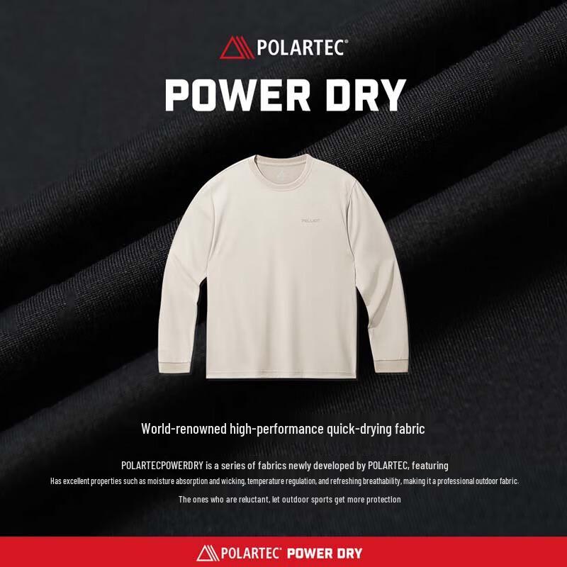 Pelliot Men's Outdoor Breathable Quick-Dry Long-Sleeve T-Shirt