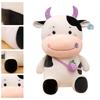 NOLITOY Cow Plush Cute and Fun Fluffy Animal Stuffed Animal Body Birthday Room inches Toy, Pillow, Gift, Figurine, Decor, Approx. 13.5