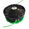 Lawn Mower Trimmer Head, Grass Nylon Head, M10x1.25 Threaded, Automatic Outline Brush Cutter Parts, Garden Accessories