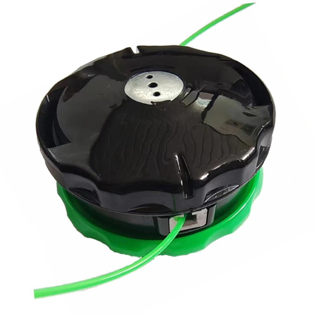 Lawn Mower Trimmer Head, Grass Nylon Head, M10x1.25 Threaded, Automatic Outline Brush Cutter Parts, Garden Accessories
