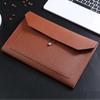 A4 Imitation Leather Business File Bag - Large Capacity Briefcase with Customizable Enterprise Logo