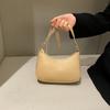 Women's Retro Leather Handbag with Adjustable Strap In Solid Colors