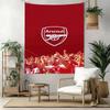 Arsenal Wall Decor Tapestry Art For Pet Memorial Birthdaywedding Party Backdrop Family Gift