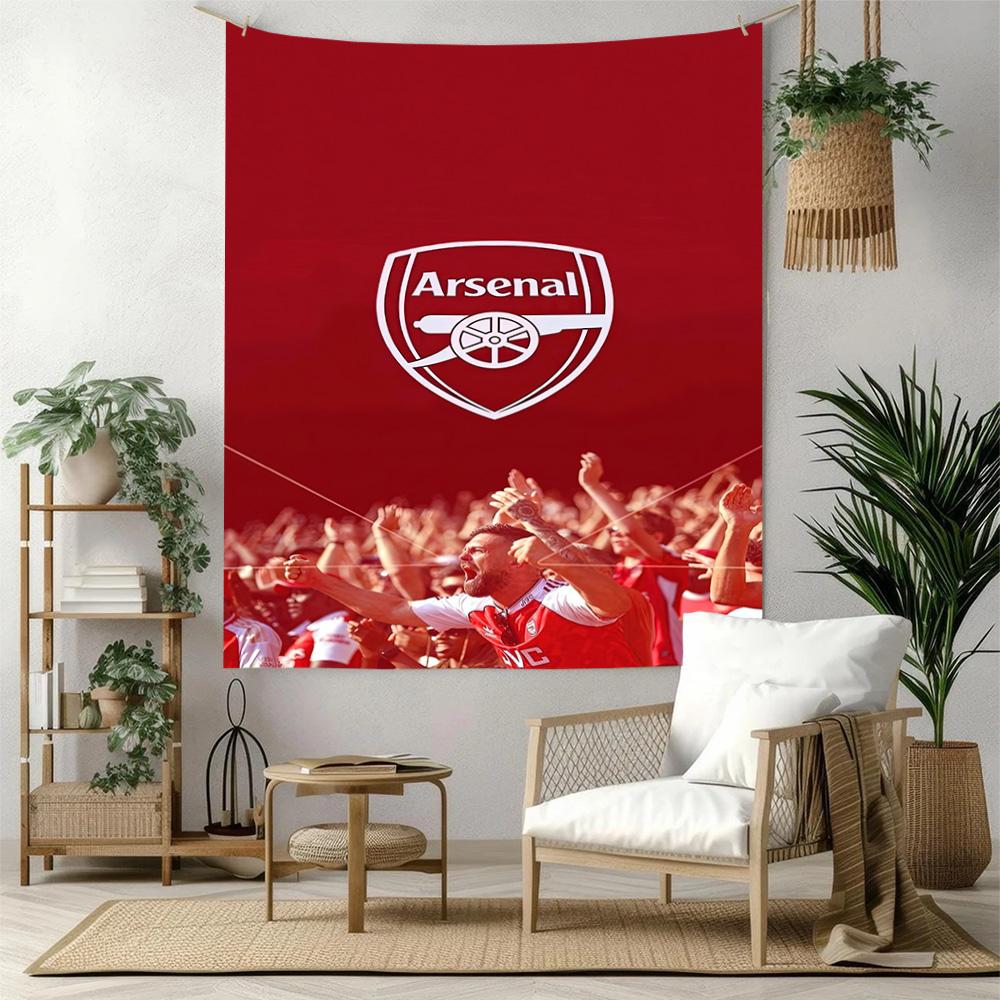 Arsenal Wall Decor Tapestry Art For Pet Memorial Birthdaywedding Party Backdrop Family Gift