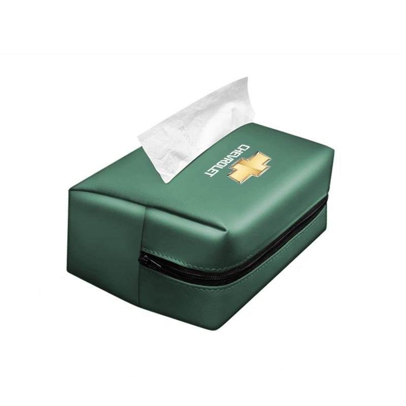 Soft Leather Car Tissue Box Hanging Toilet Paper Bag For Chevrolet Cruze Malibu Colorado Suburban Equinox Blazer Trax Camaro