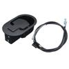 Black finished surface Pull Cable Switch Aluminum accessory parts Furniture Latch  Sofa chair refit
