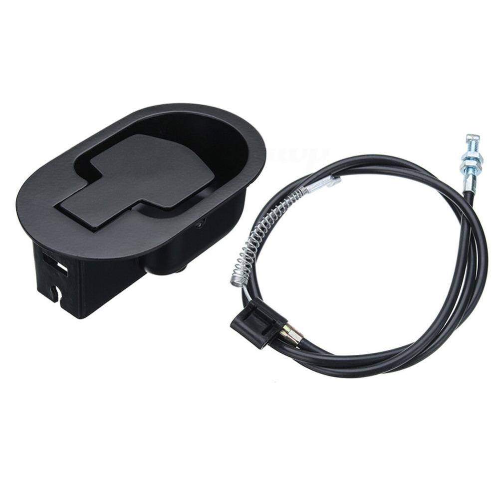 Black finished surface Pull Cable Switch Aluminum accessory parts Furniture Latch Sofa chair refit