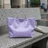 Transparent Clear Tote Waterproof Large Capacity PVC Handbag Lightweight Bag for Moms,