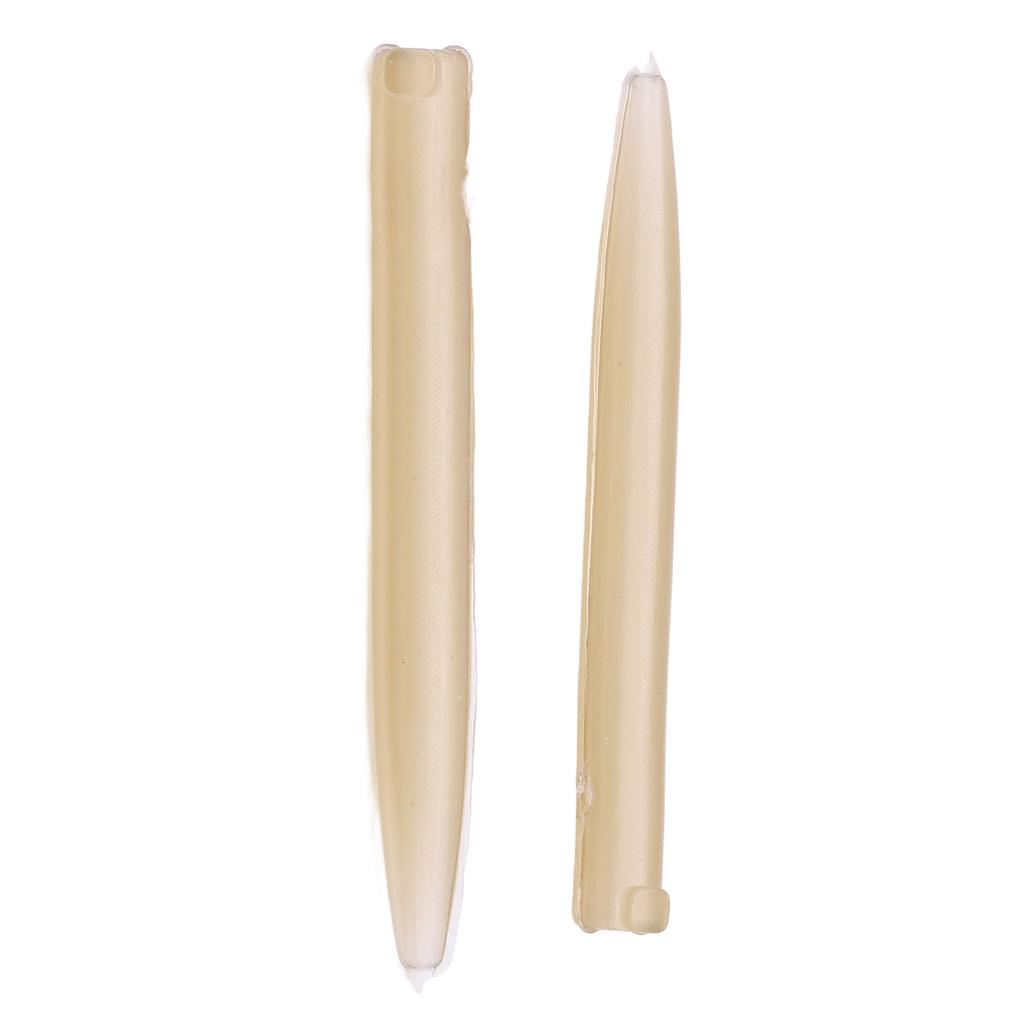 15pcs Fishing Anti Tangle Sleeves Anti Corrosion Rubber Tip Tube Terminal Fishing Accessories